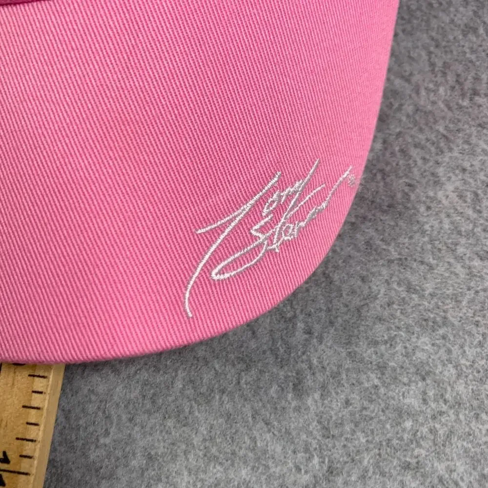 Nascar Tony Stewart Hat Cap Adjustable Back Pink Winners Circle Womens New